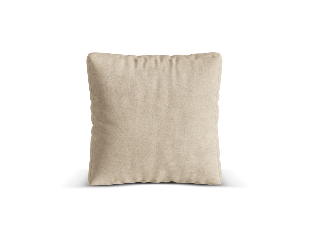 Perna decorativa, Martina-120, Micadoni Home, 55x55 cm, catifea, bej deschis - imagine 4